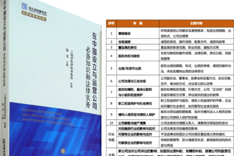 上海君伦律师事务所法律实务专著翻译